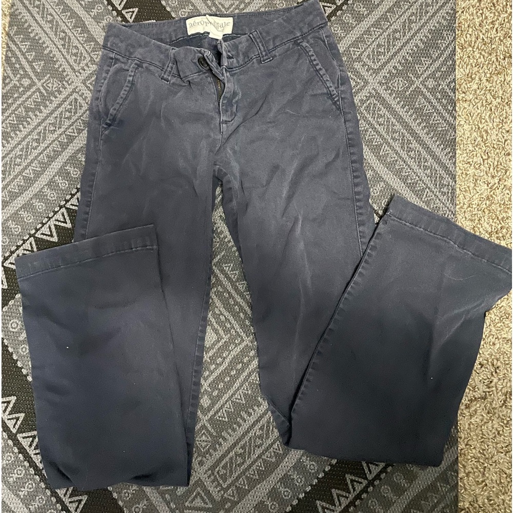 Aeropostale stretch navy size 0 pants